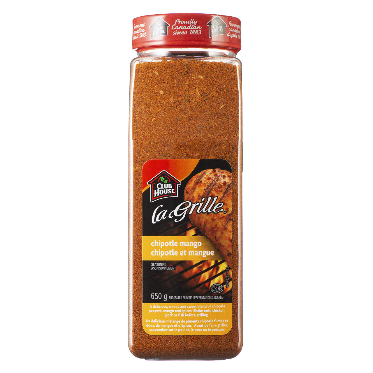 La Grille, Chipotle Mango Barbecue Seasoning, 650g/1.4lbs., {Imported from Canada}